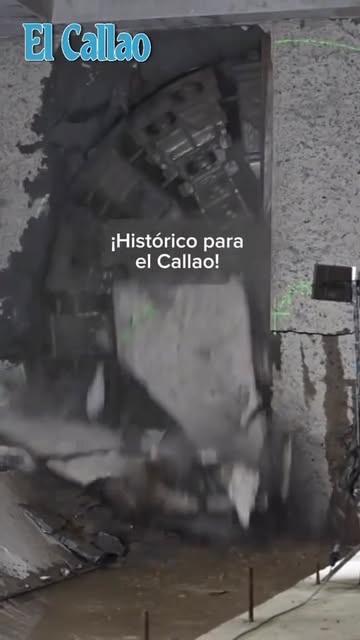 La tuneladora Micaela rompe la pared del túnel